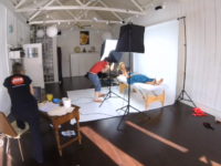 Video of the Jing book photo shoot