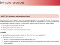 SELF-CARE RESOURCES 16