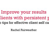 Improve your results for clients with persistent pain