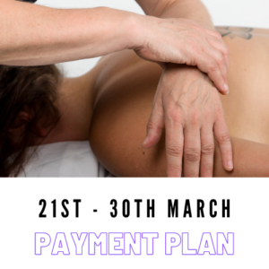 Bodywork Beginnings - March 2023 - Payment Plan